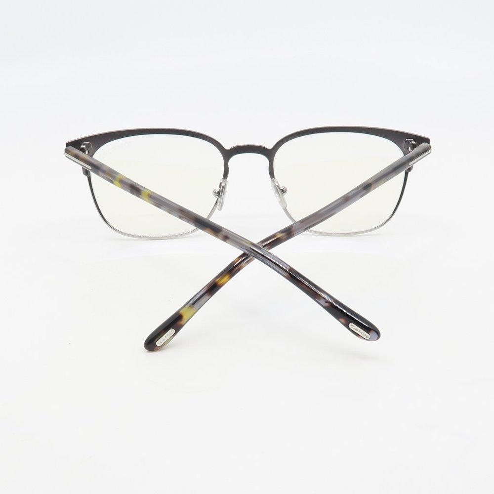 Tom Ford TF 5799-B 009 New Matte Gunmetal/ Silver Eyeglasses 53mm with box - Picture 6 of 6